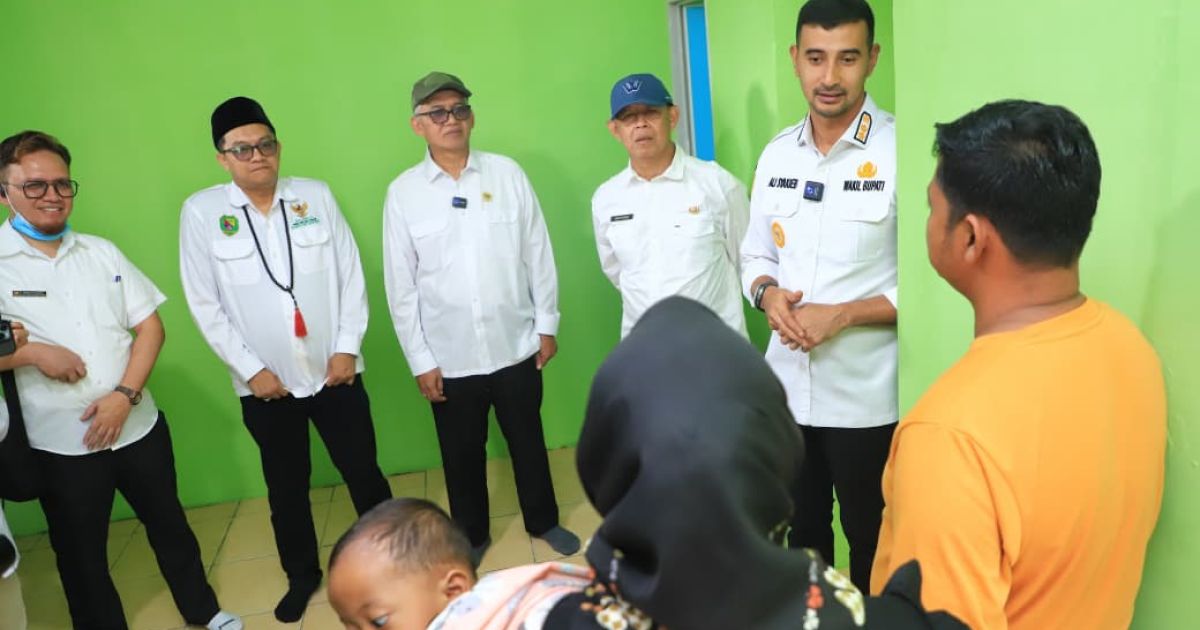 Wakil Bupati Bandung apresiasi BAZNAS  makin banyak RLHB. (Foto dok Diskominfo).