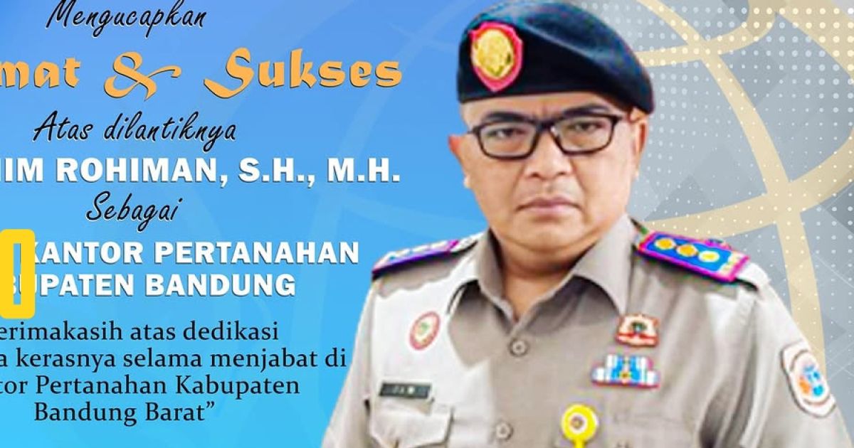 Kakan ATR/BPN Kabupaten Bandung IIm Rohiman  Bantah Suap Oknum Wartawan: Komitmen Jaga Integritas