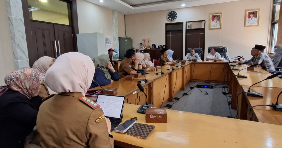 Audensi Komisi D DPRD dan Disdik Kabupaten Bandung, Senin 6 Juli 2026.
