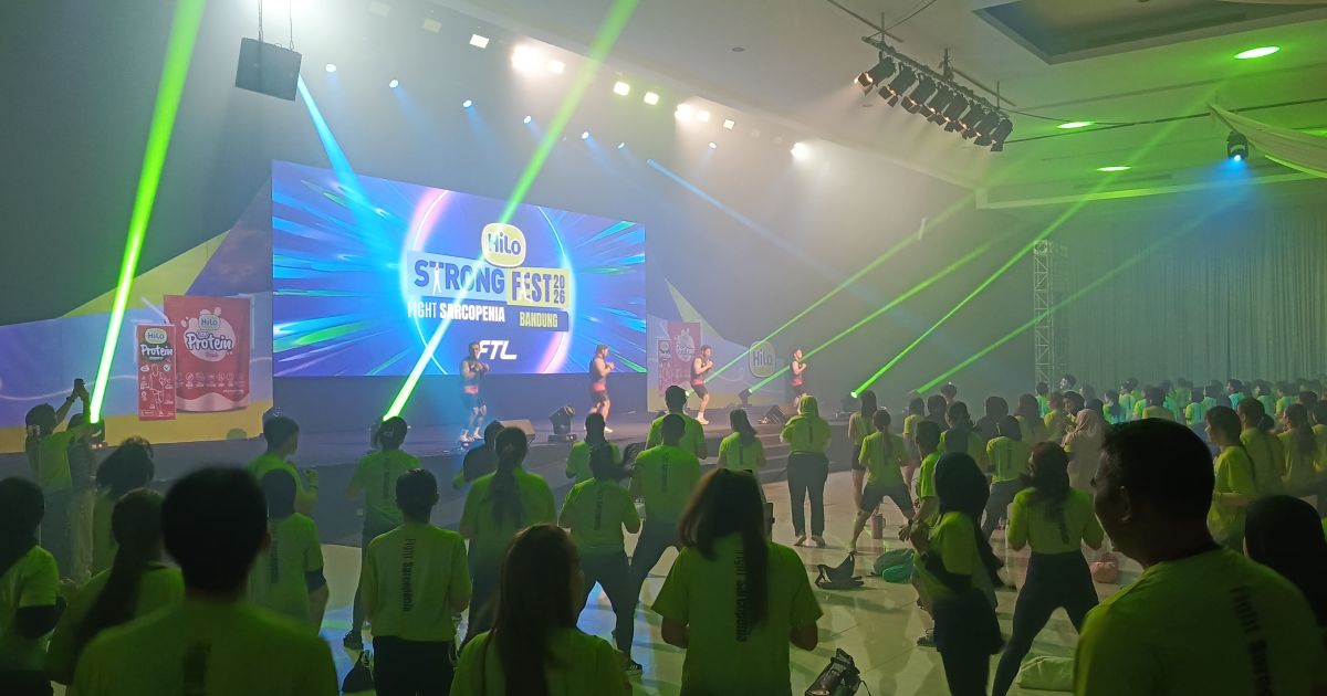 Hilo Strong Fest 2026 Digelar di 14 Kota di Bandung Peserta Antusias Padati Mekarwangi Hall
