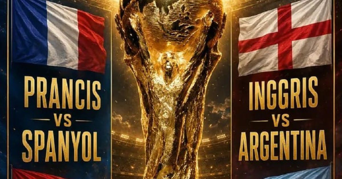 Empat Raksasa Berebut Tiket Final Piala Dunia 2026