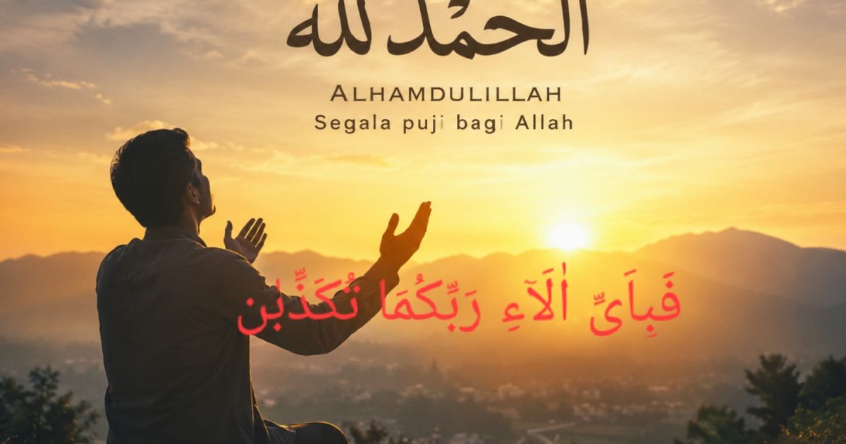 Surah Ar-Rahman,  dari 78 Ayat  31 Kali Allah Mengulang Mengingatkan Manusia untuk Bersyukur