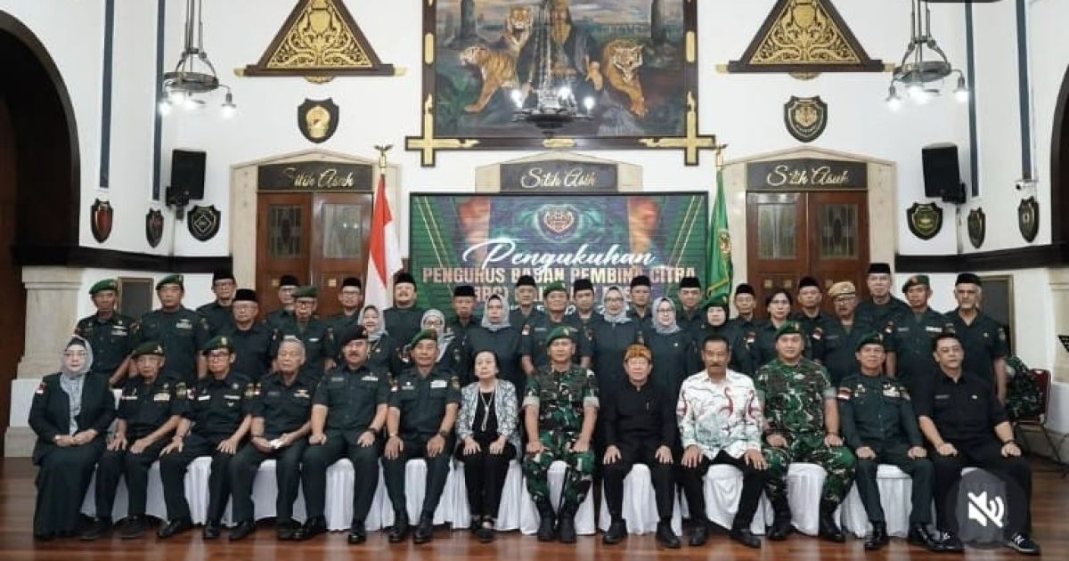 Pangdam III/Siliwangi Kukuhkan Pengurus BPC Siliwangi Periode 2026–2031, Deddy Kusnadi Thamim Jadi Ketua Umum