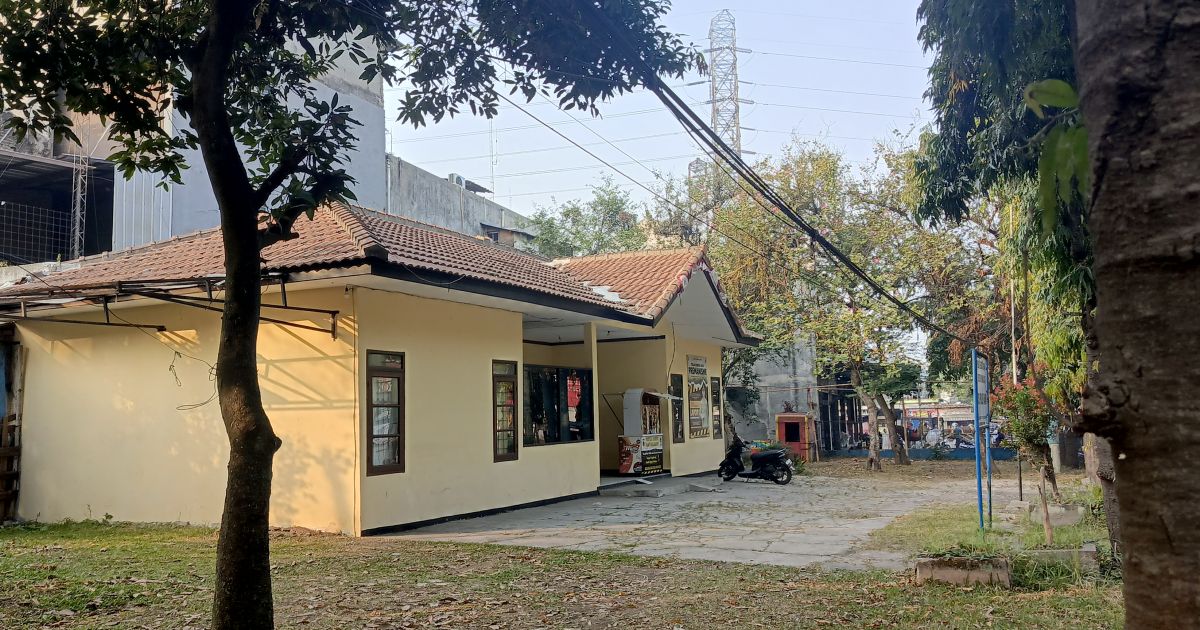 Pos Polisi Polsek Margaasih di TKI 2 (Foto Sopandi)