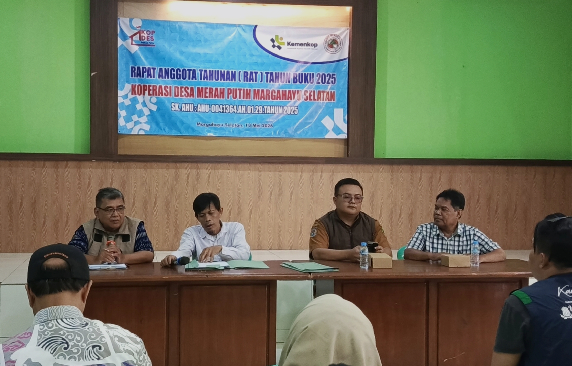 KDMP Desa Margahayu Selatan Gelar RAT Tahun 2025 76 Anggota Koperasi Simpan Pinjam