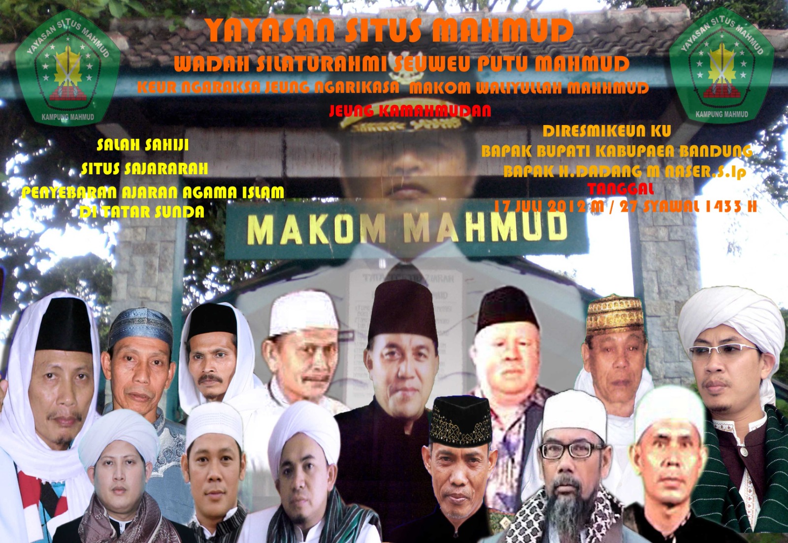 Yayasan Situs Mahmud Ingin  Punya Kantor dan Ingin Benahi Terminal