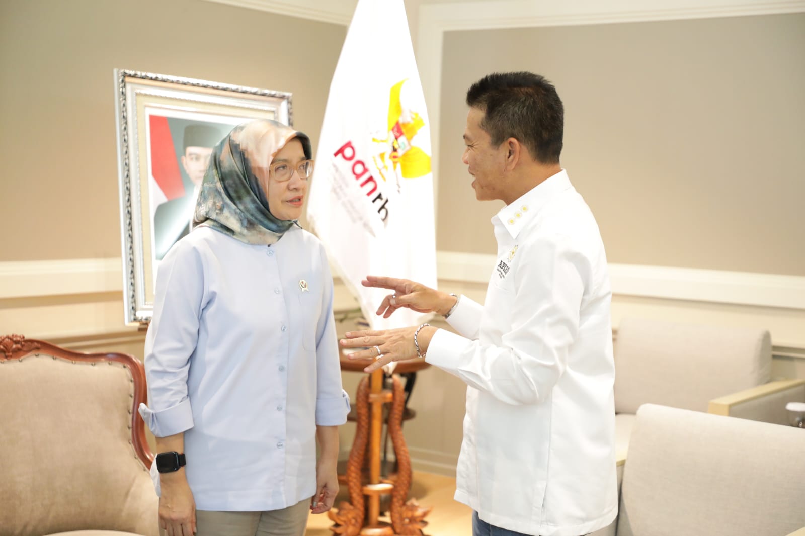 Bupati Bandung  Bahas Beban Fiskal PPPK Bersama MenPAN-RB