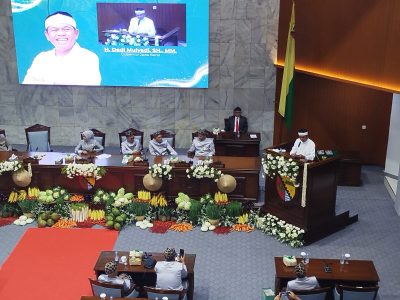 Hadiri Sidang Paripurna DPRD Hari Jadi ke-385 Kabupaten Bandung, Gubernur KDM Sebut Tata Ruang Bandung Ada Yang Salah