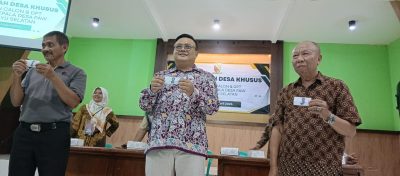 Musdes Khusus Tiga Calon Kepala Desa PAW Marsel Dapat Nomor Urut