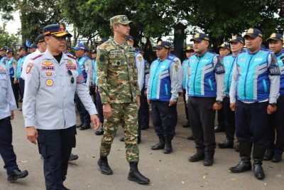 Pimpin Apel Pengamanan Lebaran, Ali Syakieb Semangati Petugas