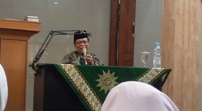 Pengajian Sambut Bulan Ramdhan Masjid An Nur. Drs. KH. Muchtar Kholid: Doa Dipanjatkan Harus Penuh Keyakinan