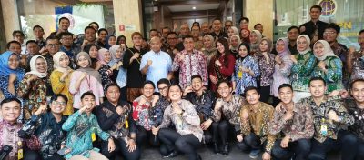Wamen Ossy Dermawan Apresiasi Pelayanan ATR/BPN Kabupaten Bandung; Bersih dan SDM Mupuni