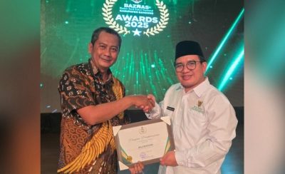 Dukung Gerakan ZIS dengan Berita yang Mebcerahakan. Media Online Balebandung.com Dianugerahi BAZNAS Award 2025