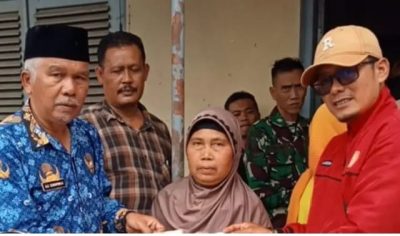 Kadinsos Kabupaten Garut Tinjau Langsung Penyaluran BLT DBHCT Warga Kadungora