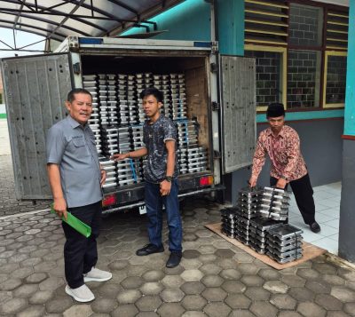 Anggota DPRD Kabupaten Bandung H. Dadang Suryana Monitoring MBG di Margaasih